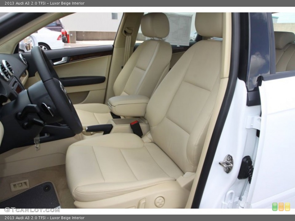 Luxor Beige Interior Front Seat for the 2013 Audi A3 2.0 TFSI #68797401