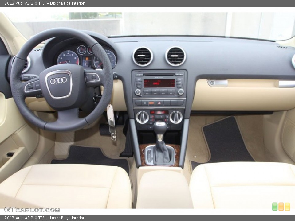 Luxor Beige Interior Dashboard for the 2013 Audi A3 2.0 TFSI #68797430