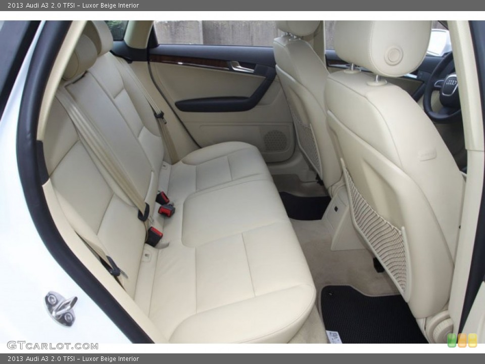 Luxor Beige Interior Rear Seat for the 2013 Audi A3 2.0 TFSI #68797493