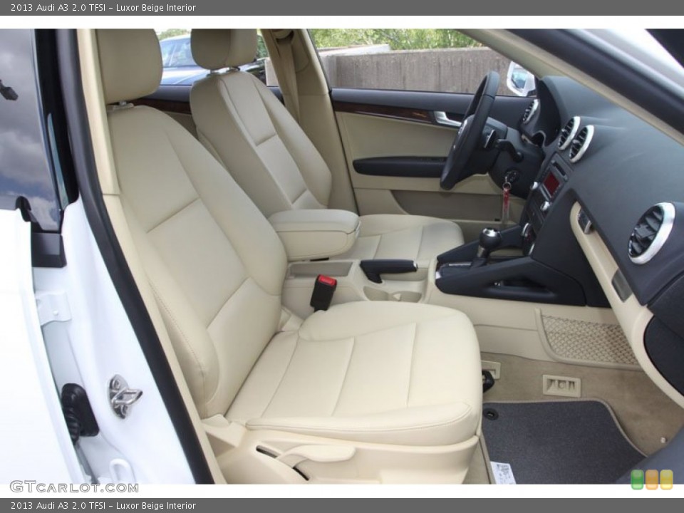 Luxor Beige Interior Front Seat for the 2013 Audi A3 2.0 TFSI #68797508