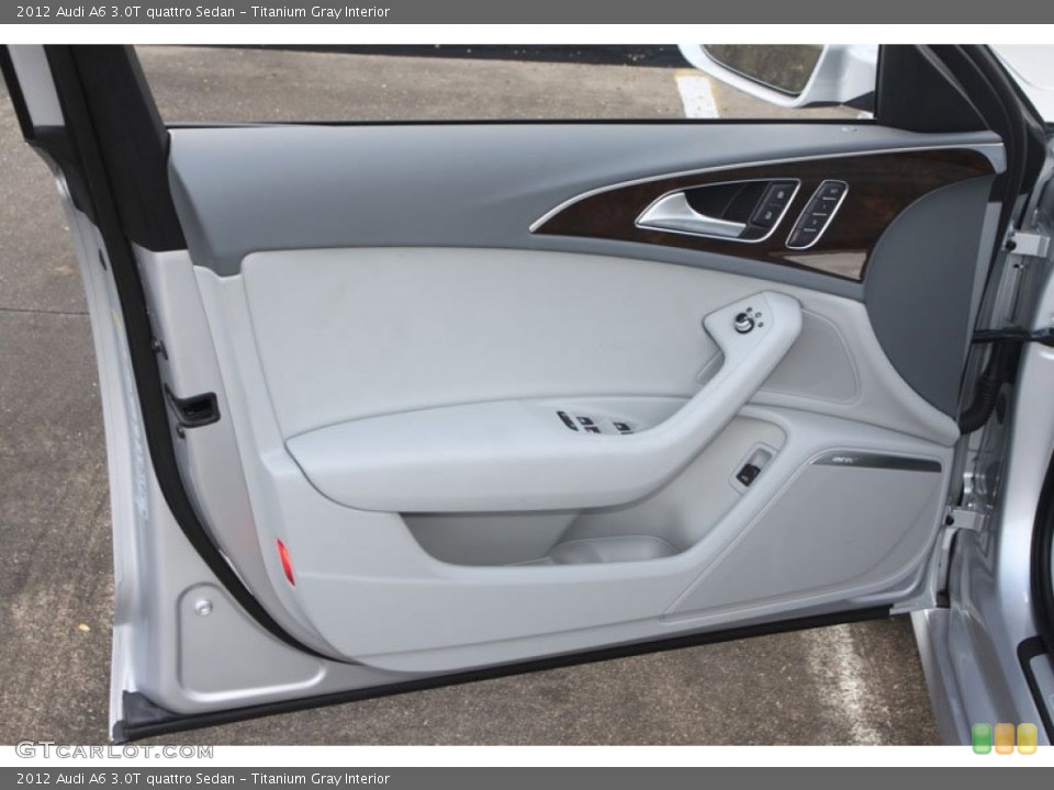 Titanium Gray Interior Door Panel for the 2012 Audi A6 3.0T quattro Sedan #68797637