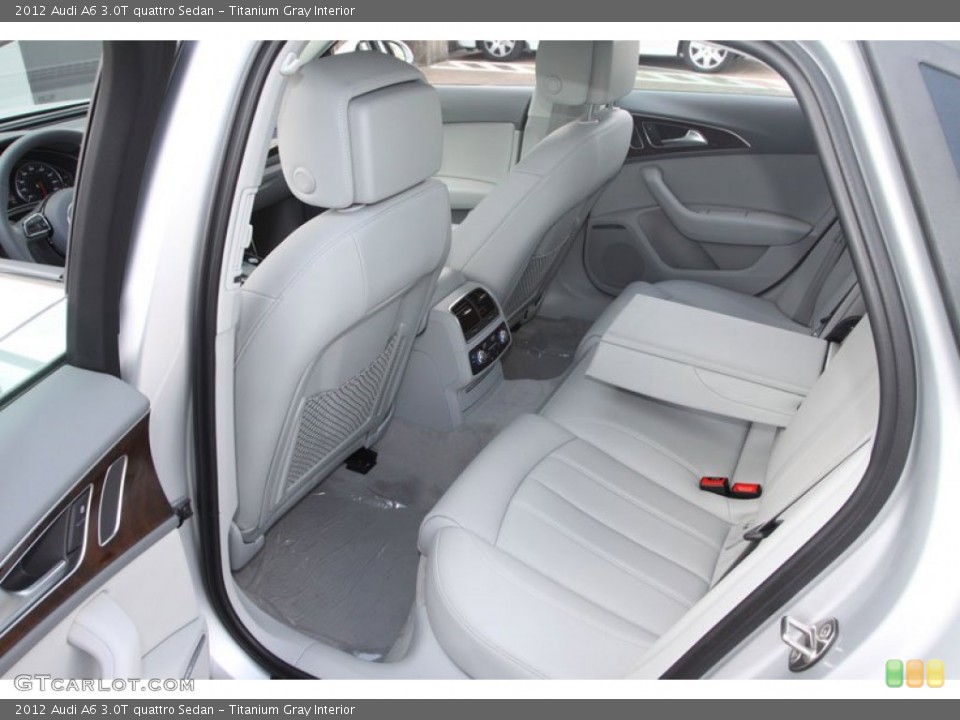 Titanium Gray Interior Rear Seat for the 2012 Audi A6 3.0T quattro Sedan #68797670