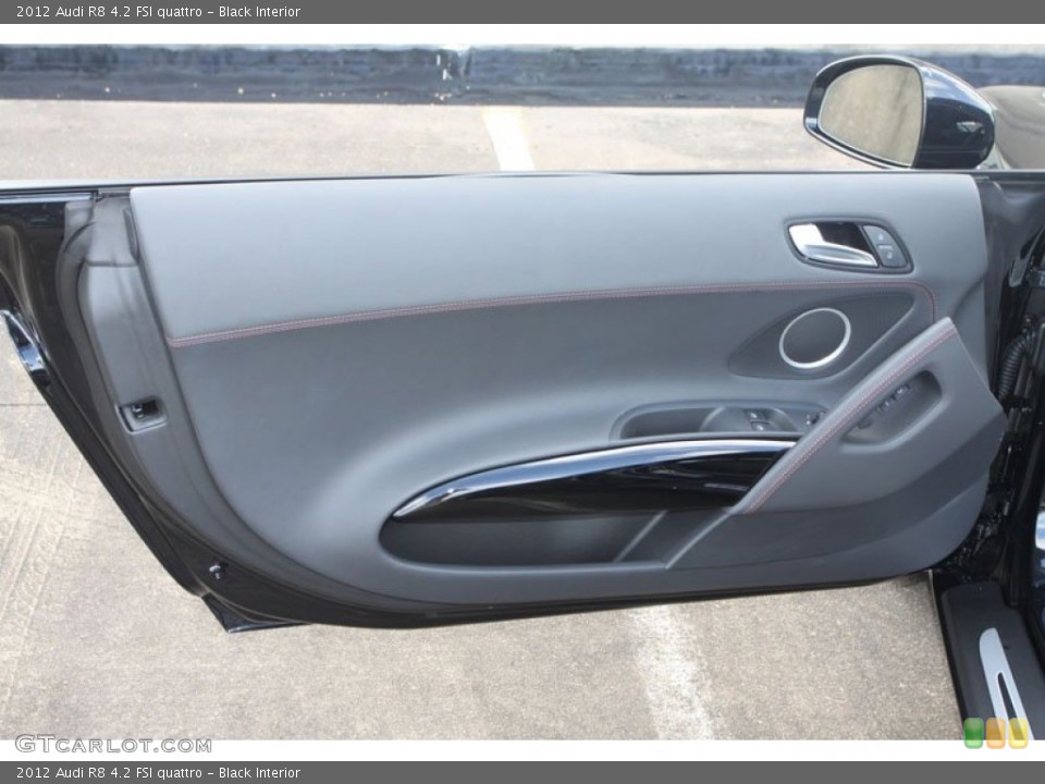 Black Interior Door Panel for the 2012 Audi R8 4.2 FSI quattro #68797871