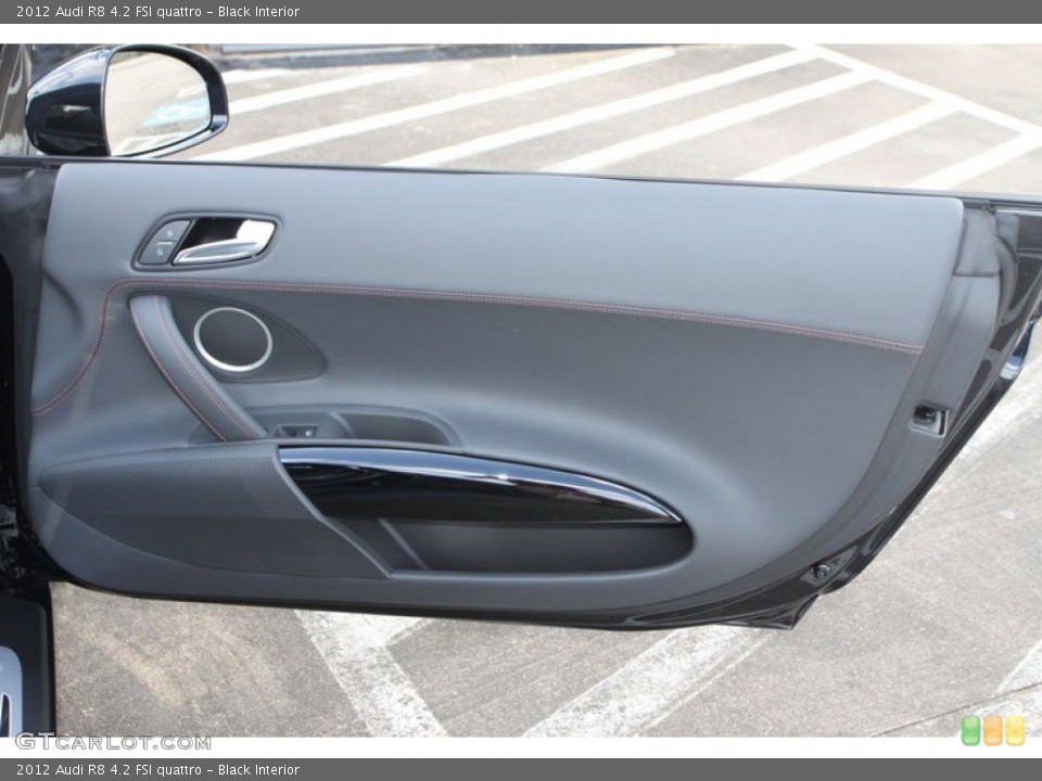 Black Interior Door Panel for the 2012 Audi R8 4.2 FSI quattro #68797982