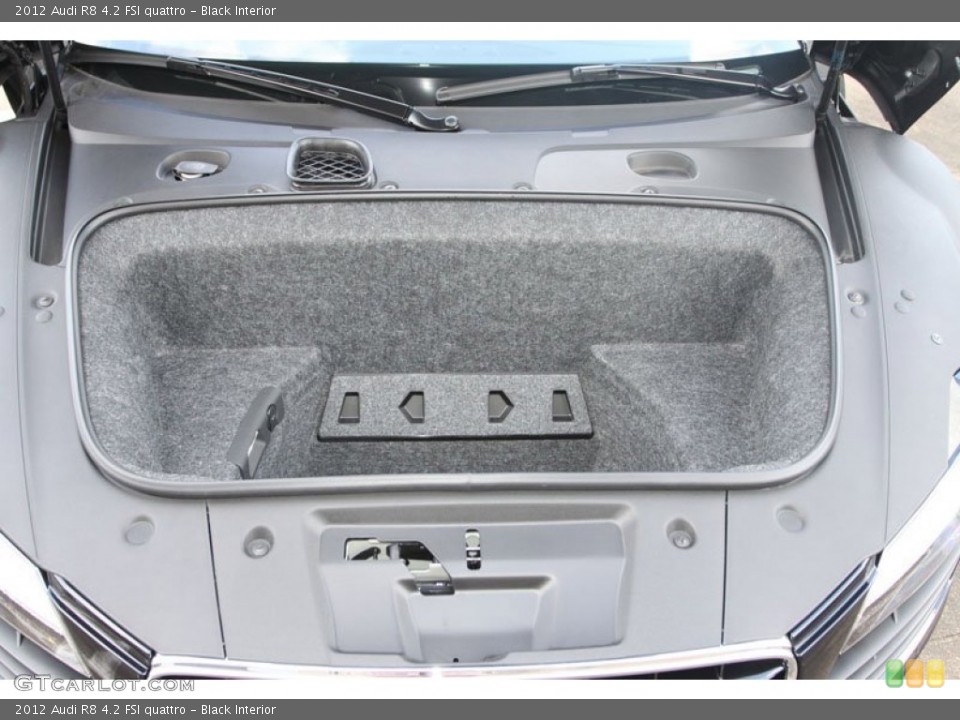 Black Interior Trunk for the 2012 Audi R8 4.2 FSI quattro #68797991