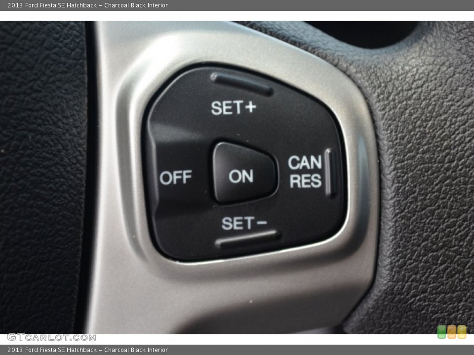 Charcoal Black Interior Controls for the 2013 Ford Fiesta SE Hatchback #68799857