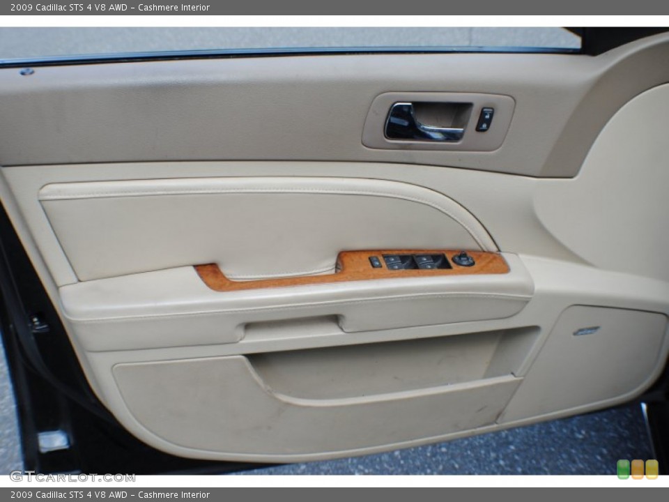 Cashmere Interior Door Panel for the 2009 Cadillac STS 4 V8 AWD #68800229