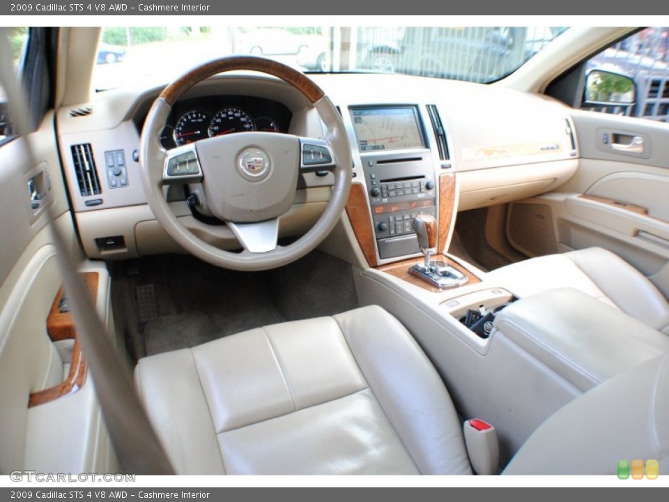 Cashmere Interior Prime Interior for the 2009 Cadillac STS 4 V8 AWD #68800298