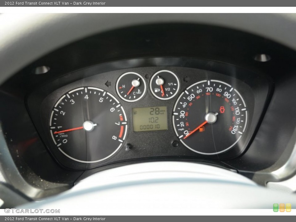 Dark Grey Interior Gauges for the 2012 Ford Transit Connect XLT Van #68800346