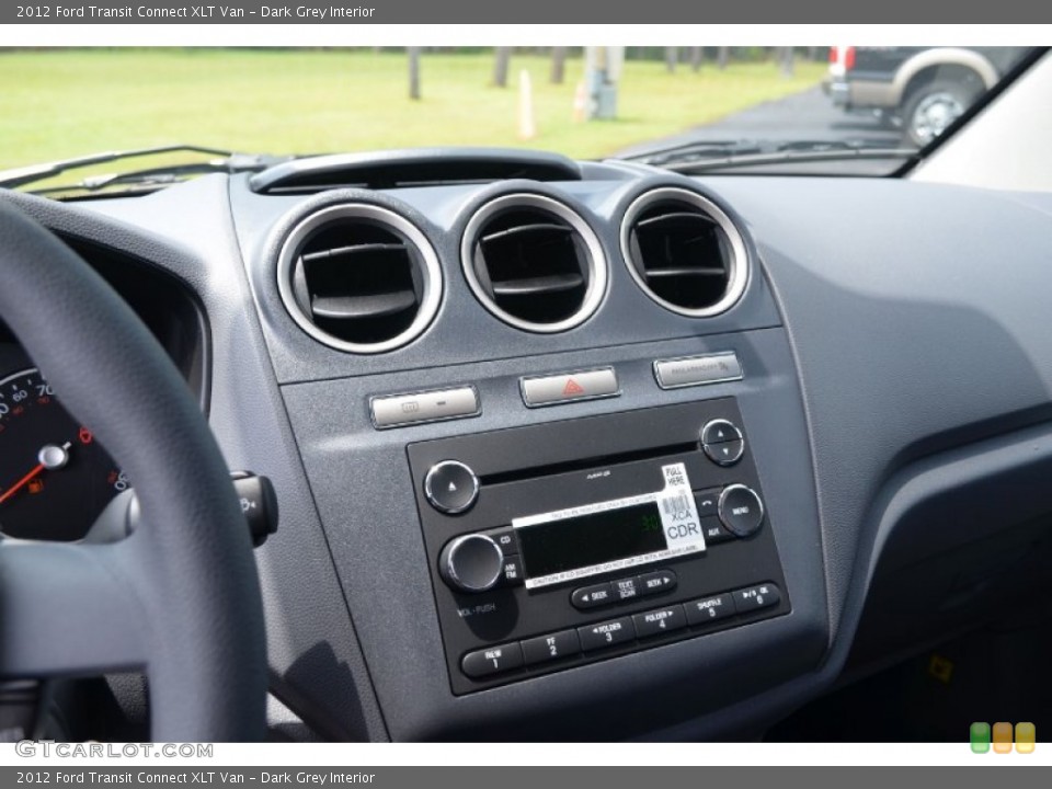 Dark Grey Interior Controls for the 2012 Ford Transit Connect XLT Van #68800355