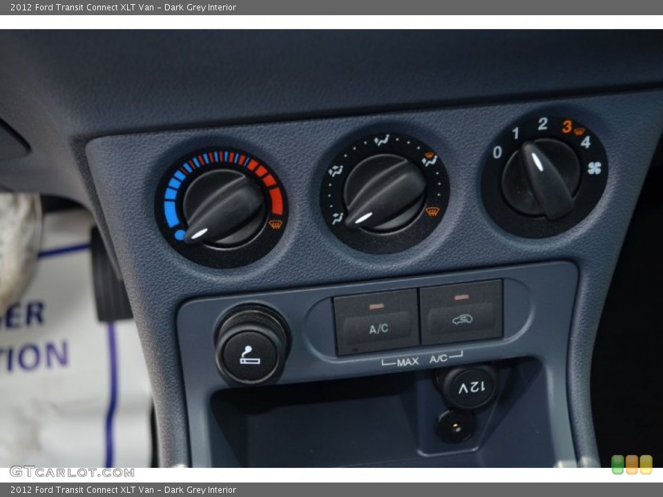 Dark Grey Interior Controls for the 2012 Ford Transit Connect XLT Van #68800363
