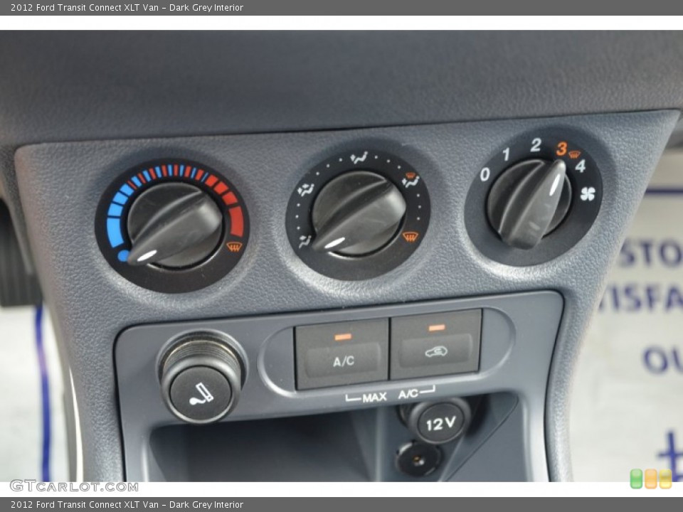 Dark Grey Interior Controls for the 2012 Ford Transit Connect XLT Van #68800550