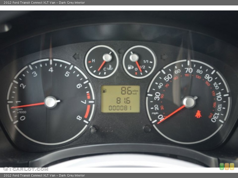 Dark Grey Interior Gauges for the 2012 Ford Transit Connect XLT Van #68800559