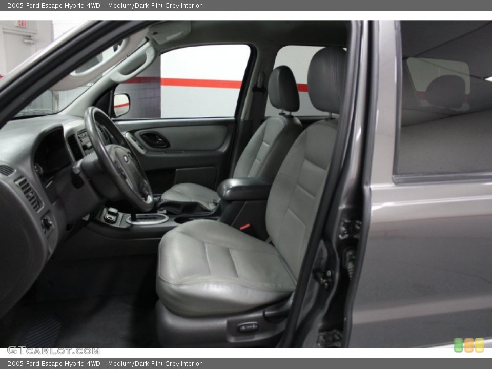 Medium/Dark Flint Grey Interior Front Seat for the 2005 Ford Escape Hybrid 4WD #68801627