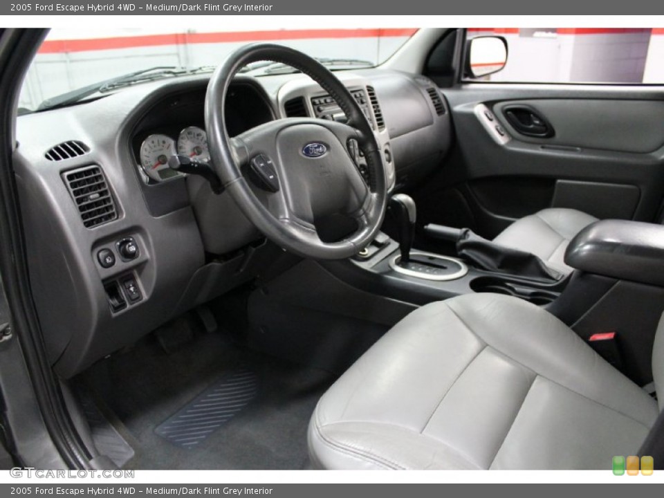 Medium/Dark Flint Grey Interior Prime Interior for the 2005 Ford Escape Hybrid 4WD #68801660