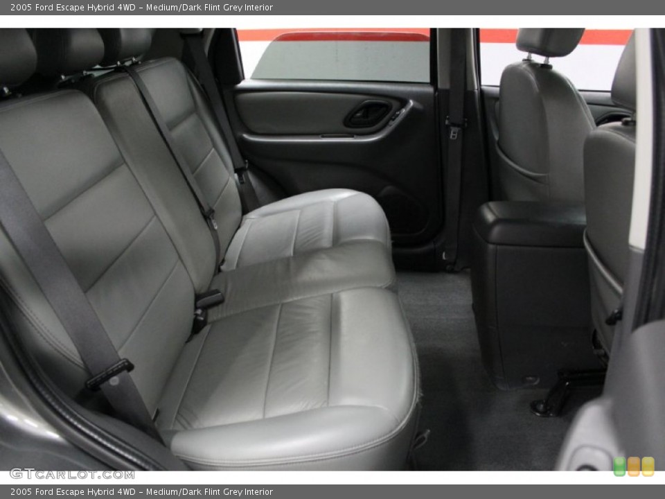 Medium/Dark Flint Grey Interior Rear Seat for the 2005 Ford Escape Hybrid 4WD #68802080