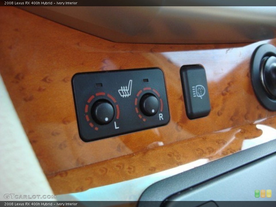 Ivory Interior Controls for the 2008 Lexus RX 400h Hybrid #68802749