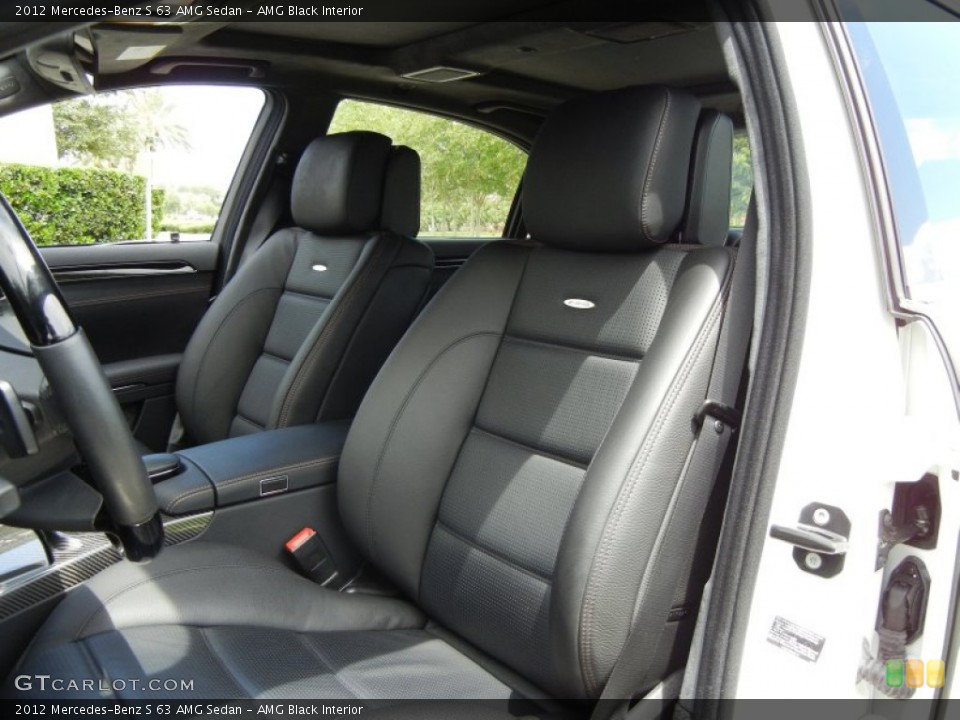 AMG Black Interior Photo for the 2012 Mercedes-Benz S 63 AMG Sedan #68803142