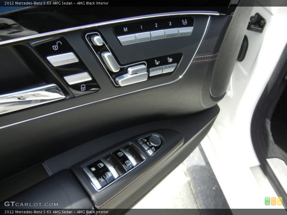 AMG Black Interior Controls for the 2012 Mercedes-Benz S 63 AMG Sedan #68803150