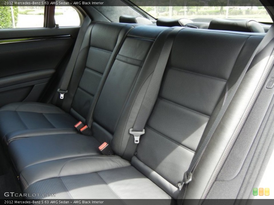AMG Black Interior Photo for the 2012 Mercedes-Benz S 63 AMG Sedan #68803169