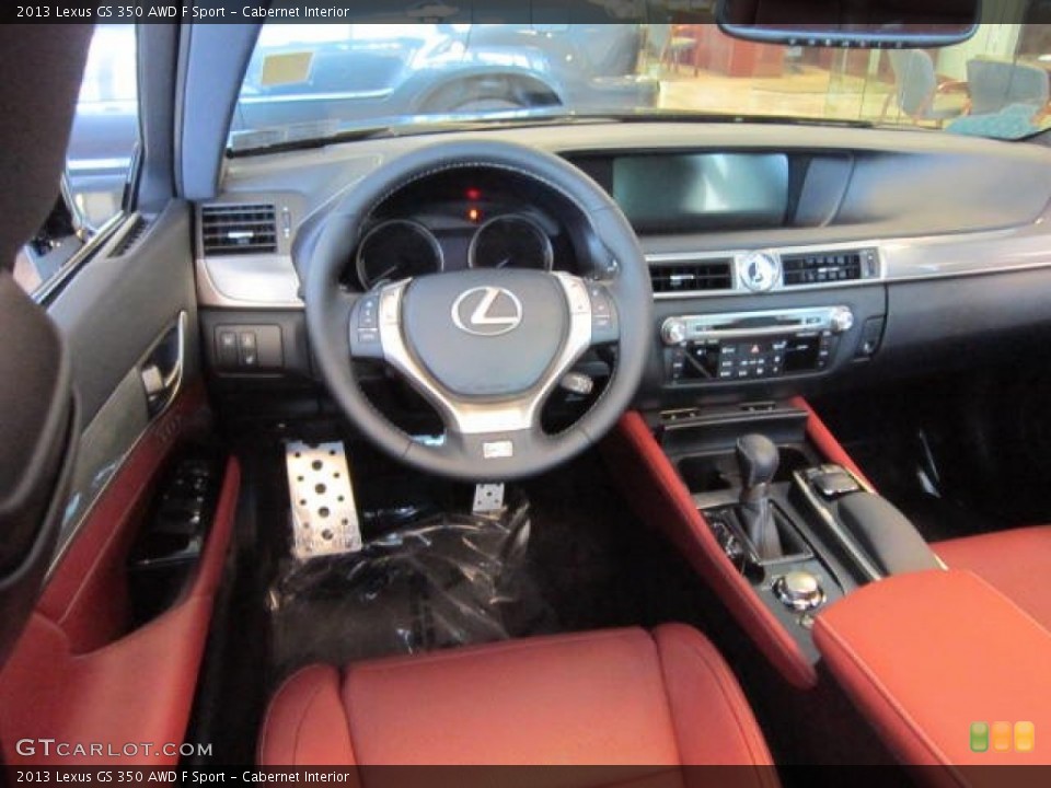 Cabernet Interior Dashboard for the 2013 Lexus GS 350 AWD F Sport #68803745