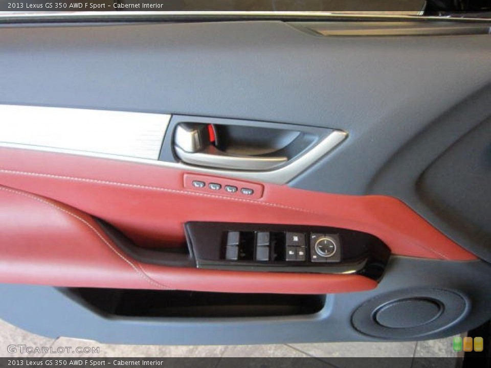 Cabernet Interior Door Panel for the 2013 Lexus GS 350 AWD F Sport #68803772