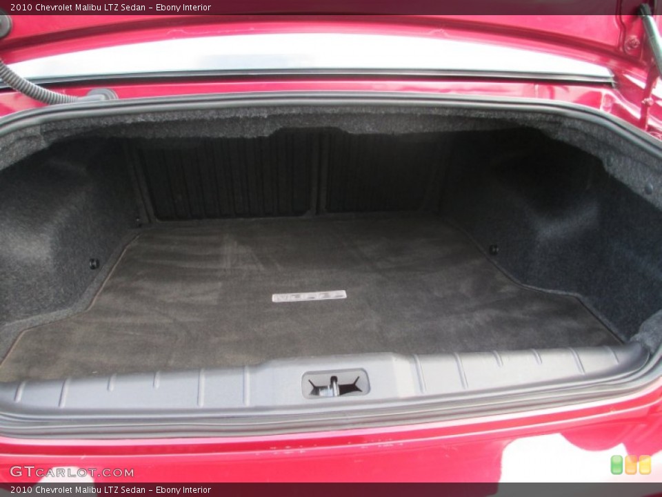 Ebony Interior Trunk for the 2010 Chevrolet Malibu LTZ Sedan #68804276