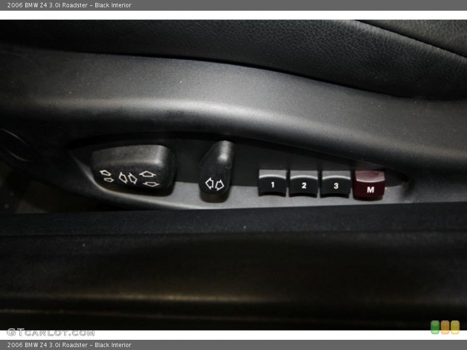 Black Interior Controls for the 2006 BMW Z4 3.0i Roadster #68806430