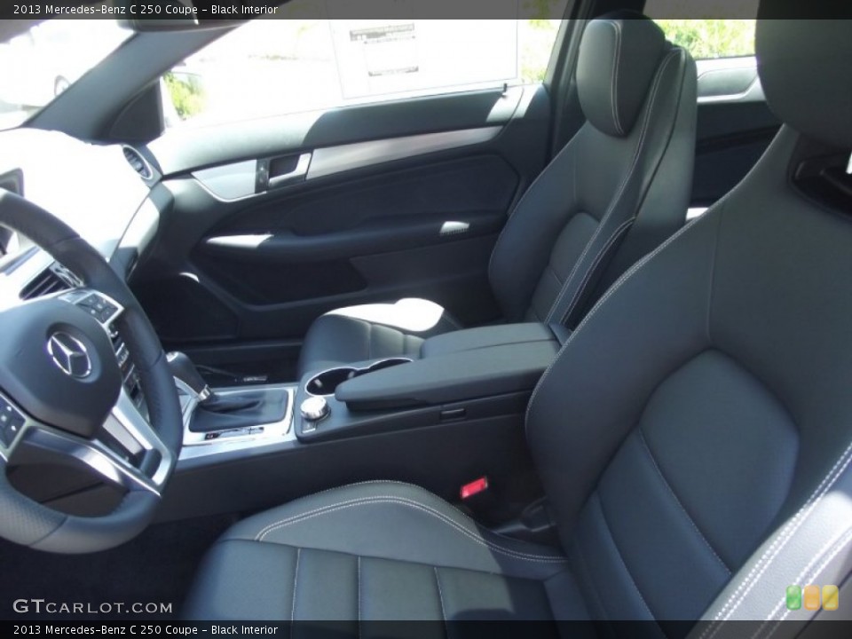 Black Interior Photo for the 2013 Mercedes-Benz C 250 Coupe #68806442