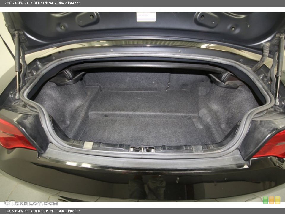 Black Interior Trunk for the 2006 BMW Z4 3.0i Roadster #68806505