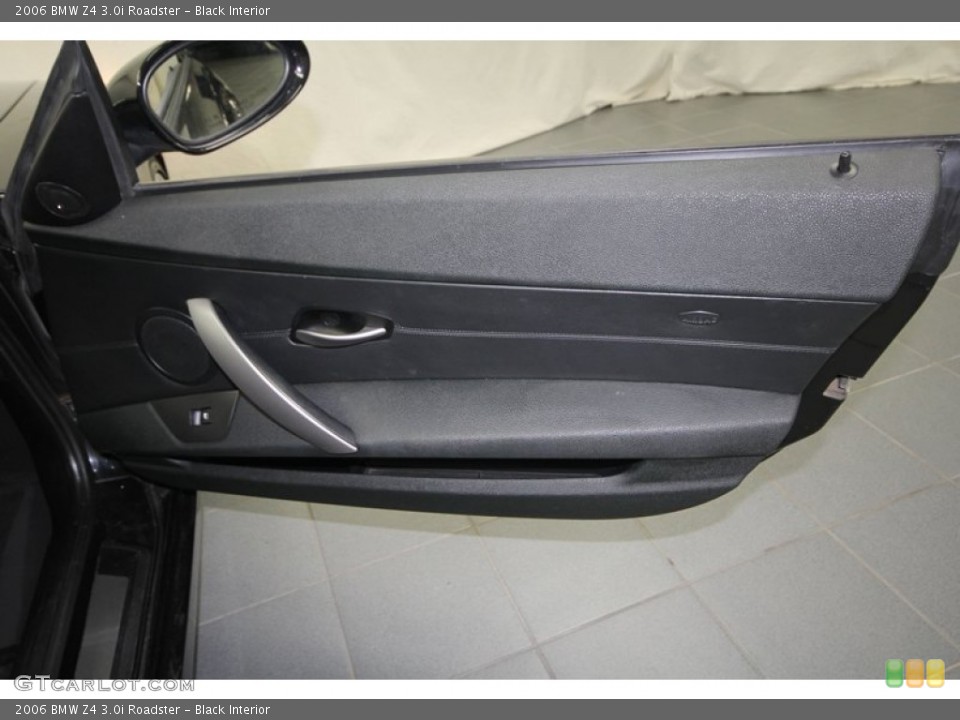 Black Interior Door Panel for the 2006 BMW Z4 3.0i Roadster #68806532