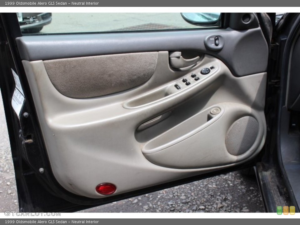 Neutral Interior Door Panel for the 1999 Oldsmobile Alero GLS Sedan #68807527