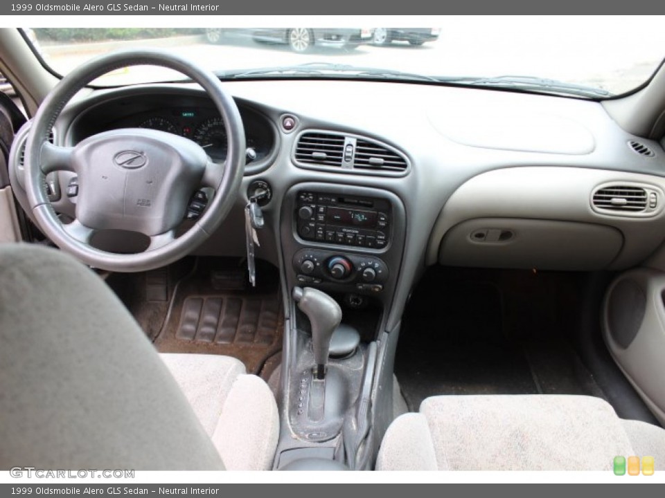 Neutral Interior Dashboard for the 1999 Oldsmobile Alero GLS Sedan #68807544