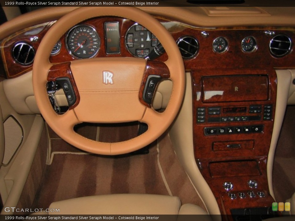 Cotswold Beige Interior Dashboard for the 1999 Rolls-Royce Silver Seraph  #68808730