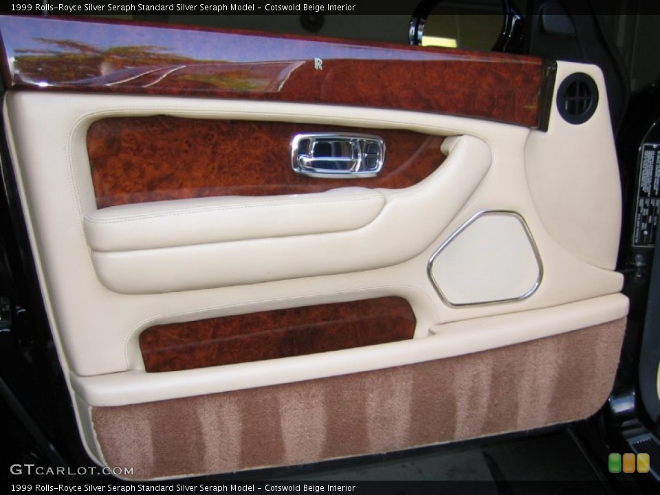 Cotswold Beige Interior Door Panel for the 1999 Rolls-Royce Silver Seraph  #68808827
