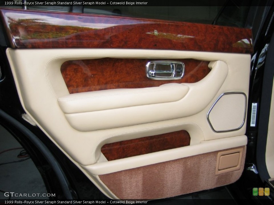Cotswold Beige Interior Door Panel for the 1999 Rolls-Royce Silver Seraph  #68808845