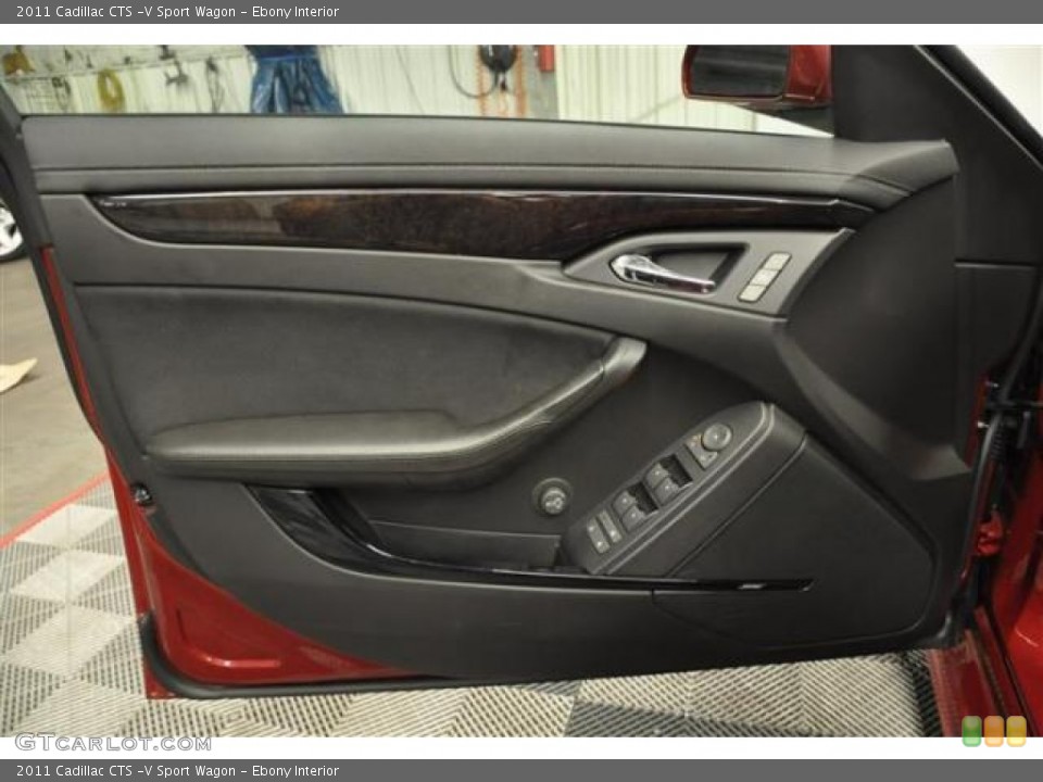 Ebony Interior Door Panel for the 2011 Cadillac CTS -V Sport Wagon #68809268