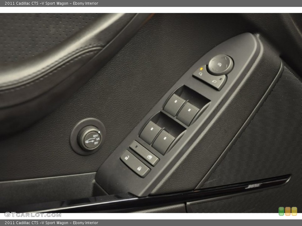 Ebony Interior Controls for the 2011 Cadillac CTS -V Sport Wagon #68809286