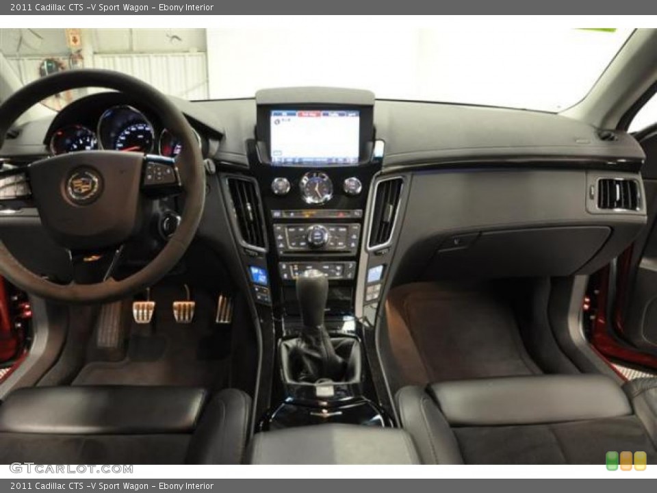 Ebony Interior Dashboard for the 2011 Cadillac CTS -V Sport Wagon #68809355