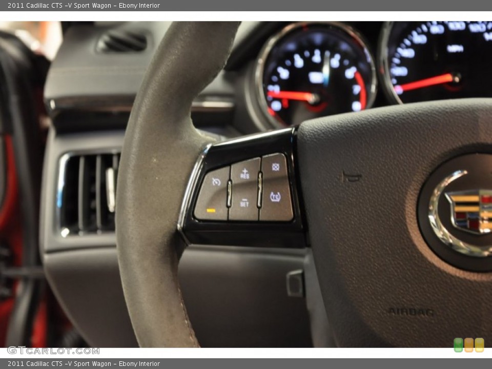 Ebony Interior Controls for the 2011 Cadillac CTS -V Sport Wagon #68809379