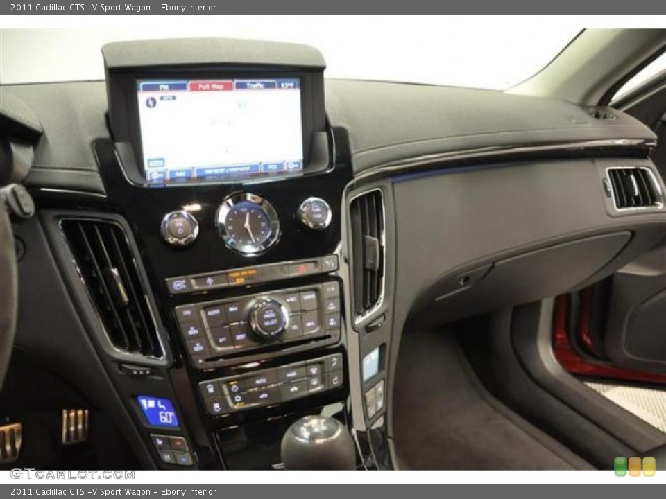 Ebony Interior Controls for the 2011 Cadillac CTS -V Sport Wagon #68809424