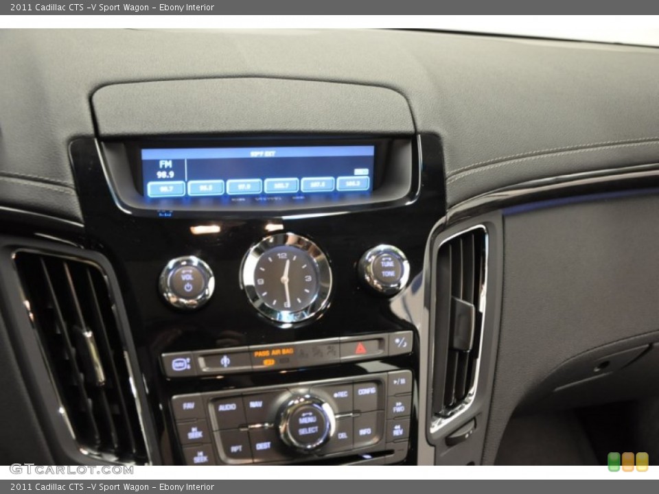 Ebony Interior Controls for the 2011 Cadillac CTS -V Sport Wagon #68809466