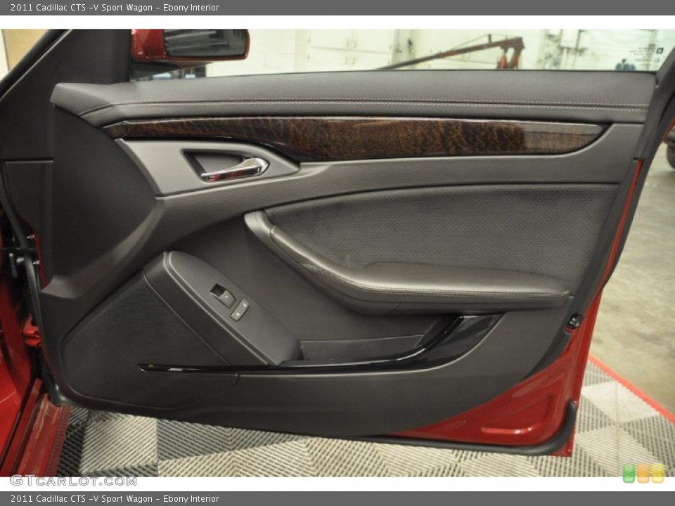 Ebony Interior Door Panel for the 2011 Cadillac CTS -V Sport Wagon #68809520