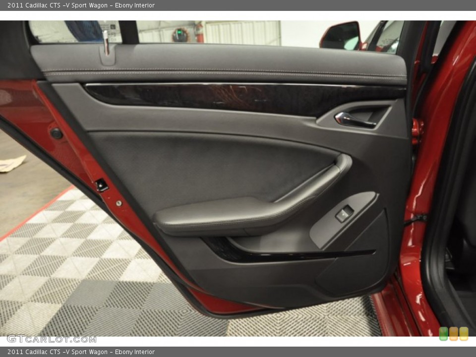 Ebony Interior Door Panel for the 2011 Cadillac CTS -V Sport Wagon #68809526