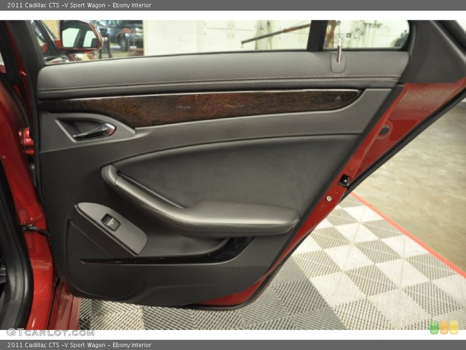 Ebony Interior Door Panel for the 2011 Cadillac CTS -V Sport Wagon #68809589