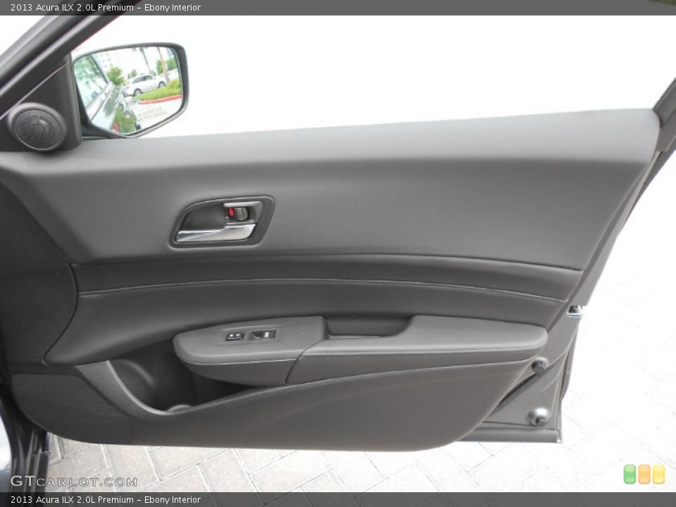 Ebony Interior Door Panel for the 2013 Acura ILX 2.0L Premium #68811974