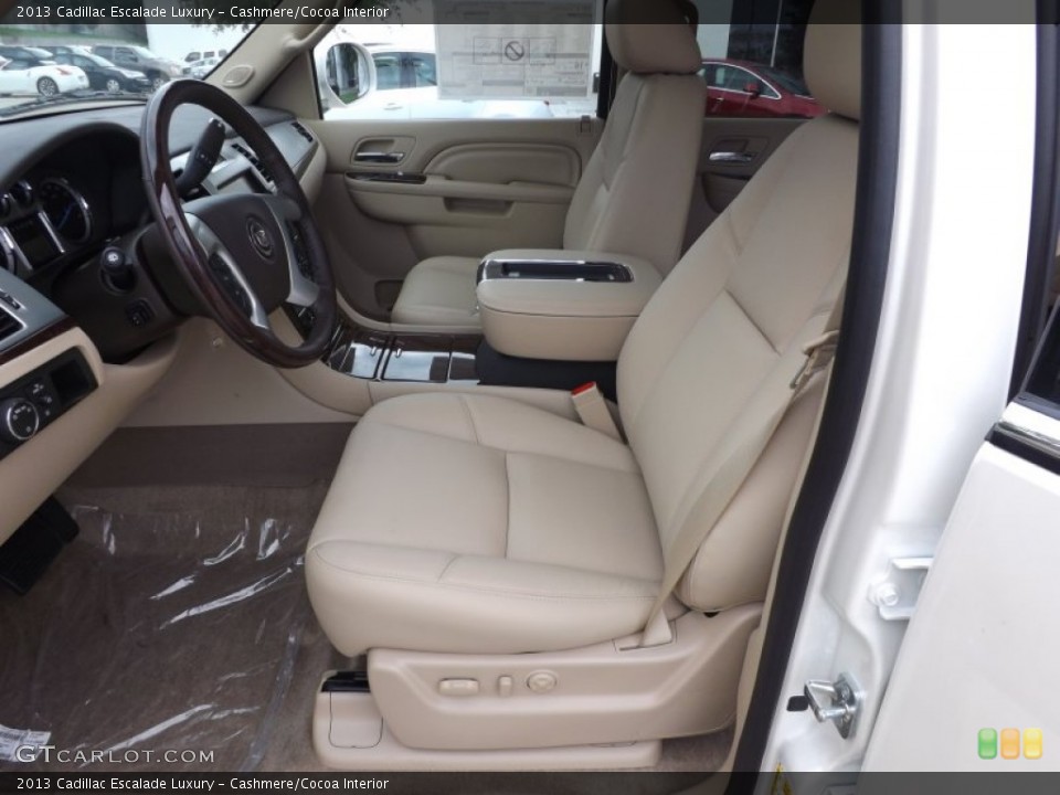 Cashmere/Cocoa Interior Photo for the 2013 Cadillac Escalade Luxury #68812361