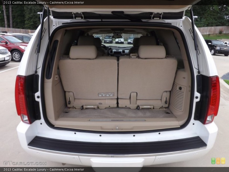 Cashmere/Cocoa Interior Trunk for the 2013 Cadillac Escalade Luxury #68812437