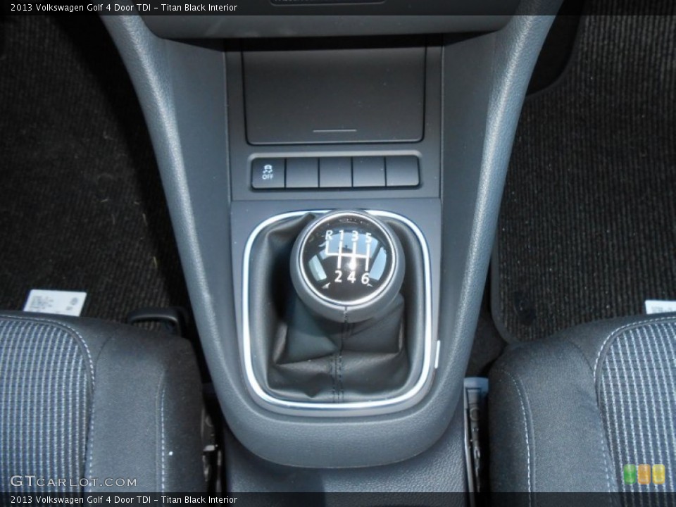 Titan Black Interior Transmission for the 2013 Volkswagen Golf 4 Door TDI #68812634