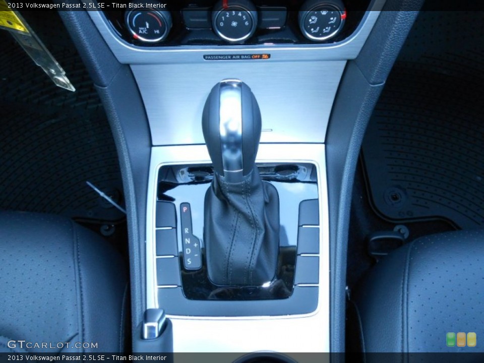 Titan Black Interior Transmission for the 2013 Volkswagen Passat 2.5L SE #68813924